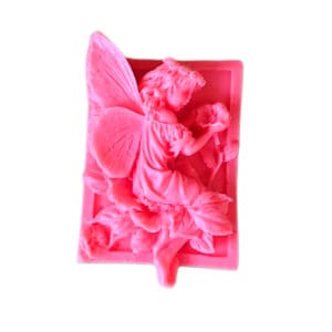 Pink fairy soap, flower design.